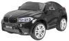 BMW X6M XXL dla 2 dzieci Lakier Czarny SUV + Pilot + Ekoskóra